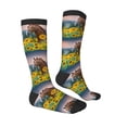 thumbnail image 3 of Balery Horse Sunflowers Printed Novelty Socks Men's Women's Crew Socks Sports Socks Knee High Socks Cotton Socks Quirky and Cool Socks, 3 of 9