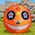 thumbnail image 1 of Decoración inflable con forma de calabaza VIKIMORA de 2,4 m con luces LED, 1 of 9