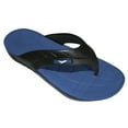 thumbnail image 2 of Men's Thong Sandals flip Flops for Indoor Outdoor and Beach, Blue, 10, 2 of 5