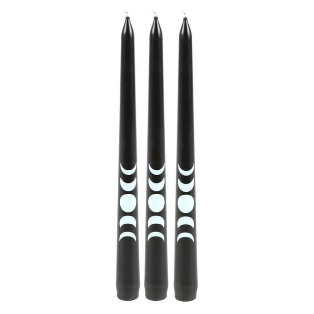 Something Different Bougie Effilée Phases de Lune Magiques (Lot de 3)