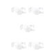 thumbnail image 1 of Eigraketly Gafas de natación para niños Gafas de natación con anillo de silicona profesional Blanco Type2 NO2 Eigraketly CBP319027, 1 of 5