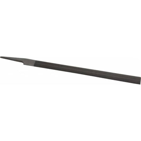 

Nicholson 12 Long Smooth Cut Half Round American-Pattern File Single Double Cut 0.3438 Overall Thickness Tang