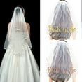 thumbnail image 2 of Apooke Bachelorette Party Veil Bride To- Be Veil Bride Veil For Wedding Bridal Shower Veil Short Wedding Veil with Comb, 2 of 20