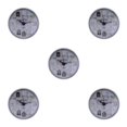 thumbnail image 2 of maskred Compact Wall Clock with Powerful Suction Cup Water Resistant for Bathroom Kitchen White 75 x 35mm 5Set, 2 of 6
