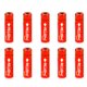 thumbnail image 2 of 10 Uds. De tapa de extremo de Cable de bicicleta de riesgo, punta de Cable de freno de cambio de bicicleta de carretera (rojo 5mm) Likrtyny paseo en bicicleta, 2 of 7