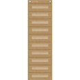 thumbnail image 1 of File Storage Pocket Chart, Burlap, 1 of 1