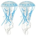 thumbnail image 1 of 2Pcs Jelly Fish Decoration Sky-Blue Plastic for Aquarium and Educational Use for Children, 1 of 9