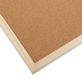 thumbnail image 4 of IBASETOY Khaki Cork Board Bulletin Board for Office Use Creative Memo Display and Easy to Use 18x24 inches, 4 of 5