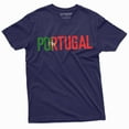 thumbnail image 4 of Men'S Portugal T-Shirt Portuguese Flag Coat Of Arms Soccer Football Tee Shirt Portuguesa Tee (Medium Military Green), 4 of 6
