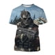 thumbnail image 5 of Juegos de disparos populares, moda de verano, patrones de diseño creativo, impresión 3D, camiseta personalizada estimulante a la moda, 5 of 5