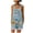 Light Blue jumpsuits for women, variant on Wycnly Womens Jumpsuits Beach Vintage Denim Adjustable Strap Short Jumpsuit with Pocket Trendy Sunflower Print Square Neck Sleeveless Mini Summer Rompers Light Blue m