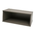 thumbnail image 2 of GROWTH TANK CD Organizer CD & DVD Holder Multifunctional Stackable Wood Tabletop CD Storage Cabinet Shelf for Store Garage Bedroom Office Gray, 2 of 9