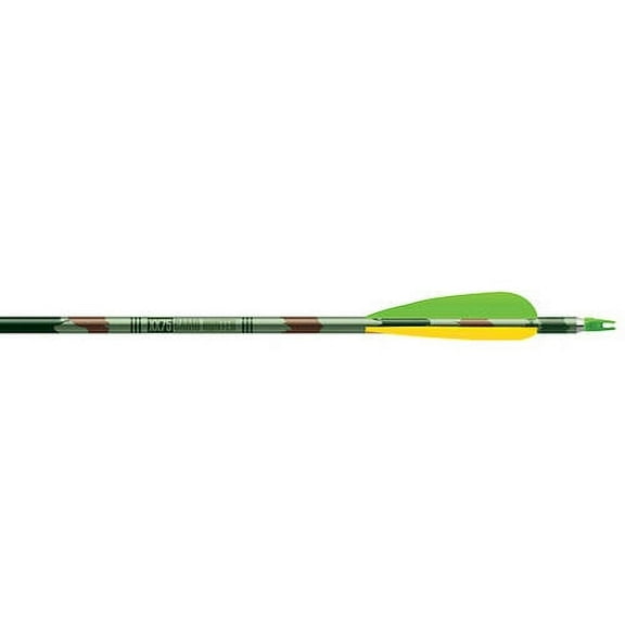 Easton Camo Hunter XX75 Factory 4" Vanes, 6-Pack, Multi, 2317