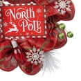 thumbnail image 3 of Decoración Navideña Holiday Time Corona con Señal del Polo Norte, 3 of 4