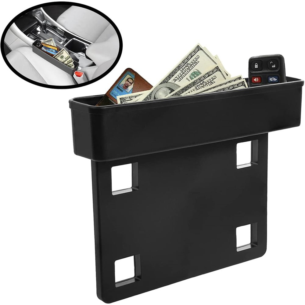 Lebogner Front Seat Console Gap Pocket Catch Caddy, Between Car Seat Gap  Filler Organizer, Side of Center Console Storage Box for Money, Cellphone,  Coins and Keys, Vehicle Interior Accessories 