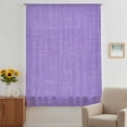 thumbnail image 3 of Lavender Burlap Texture Sheer Curtains 84 Inches Long, Farmhouse Vintage Lavender Light Filering Curtains, Breathable Simi Curtain Privacy Drapes for Living Room Bedroom Lightweight Window Treatment, 3 of 9
