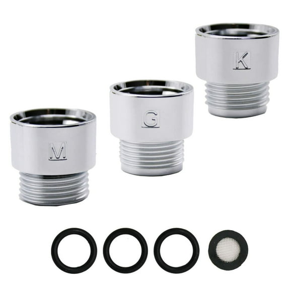 Clearance Under $5 Adapter 3 Adapters Installation Hose Sets Of For Shower Shower Hose Head Bathroom Products