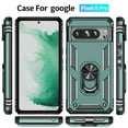 thumbnail image 7 of Dteck for Google Pixel 8 Pro Case with Screen Protector, Rotated Ring Kickstand Military Grade Drop Protection Shockproof Rugged Case for Google Pixel 8 Pro,Green, 7 of 7