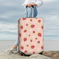 thumbnail image 7 of Disketp Strawberries Elastic Travel Luggage Cover Travel Suitcase Protective Cover For Trunk Case Apply To 18''-32'' Suitcase Cover-Large, 7 of 7