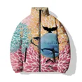 thumbnail image 1 of Chaquetas de invierno para hombre, cómodas y cálidas, modernas y versátiles, con estilo, con estampado de murciélagos, personalizadas, con estampado de león animal, para hombre, 1 of 5