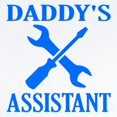 thumbnail image 2 of CafePress - Daddy's Assistant Body Suit - Baby Light Bodysuit, Size Newborn - 24 Months, 2 of 4