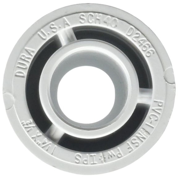 Genova Products 30245 1 PVC Sch. 40 Reducing Bushings, 1/4" x 1/2"