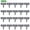 Gray, variant on Blarkrus Garden Edging No Dig, Foldable Plastic Fence Panels for Easy Installation, for Garden Borders Flower Beds, Gray