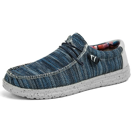 

FULORIS Loafer Shoes for Men Breathable Slip On Knitting Mesh Walking Shoes