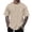 Khaki, variant on Black T Shirts for Men 4xl Short Sleeve Big & Tall Athletic T-Shirts Trendy Gradient Boat Neck Casual Summer Vacation Basic T Shirts