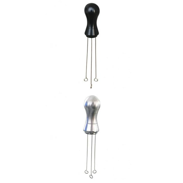 Distribuidor de polvo de tipo nivelador de manipulación de café de acero inoxidable 2 piezas Sunnimix empacador de espresso