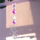 thumbnail image 5 of Adorno colgante de cristal con forma de campanilla de viento, atrapasol y prismas para porche, interior y exterior. D, 5 of 7
