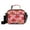 Red Maple Leaf Pattern, variant on Insulated Lunch Bag 6L Leak-Proof Lunch Box with Shoulder Strap Multiple Pockets Lunch Tote Vibrant and Colorful Graffiti Patterns