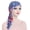 Blue Flower, variant on Women Flower Leopard Zebra Long Hat Headwear Turban Hair Head Scarf Headwrap Cap