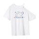 thumbnail image 4 of Camiseta de Mujer Verano Recuerdo Femenino Cómoda Camisa de Cuello Redondo para Uso Diario S, 4 of 7