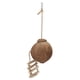 thumbnail image 3 of Casa De Coco Con Escalera, Cabaña Colgante De Concha De Coco, Juguete De Escondite Para Pájaros, Nido De Coco, Jaula Para Hámster, 3 of 7