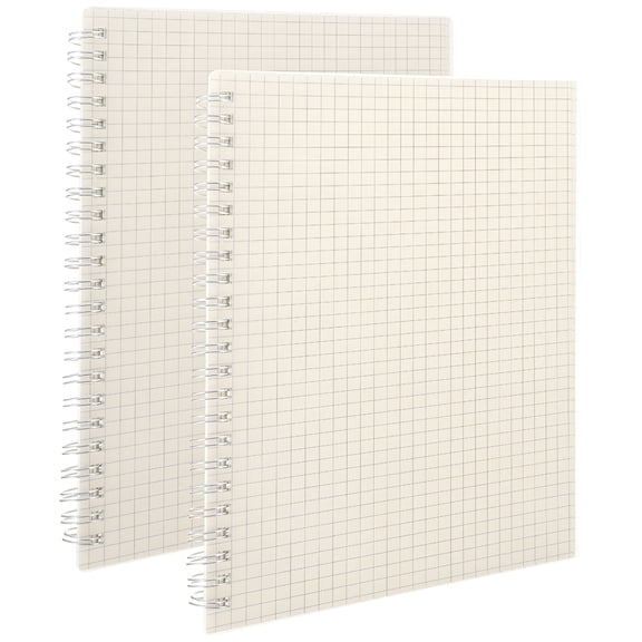 CCOCC 2 Pcs The Notebook Math Notepad Practical Notebook Notebook for Work Quad Ruled Notebook Math Notebook Work Office Staff