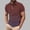 Wine, variant on ECHFIPROM Short Sleeve Polo Shirts for Men Big and Tall Shirts Wrinkle Resistant Army Green Middle-aged Mens Tops Classic Fit