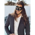 thumbnail image 2 of Luxury Mask – Unisex Venetian Mens and Womens Masquerade Mask – Decorative Accessory – Men & Women – Mardi Gras Party Gift, 2 of 3