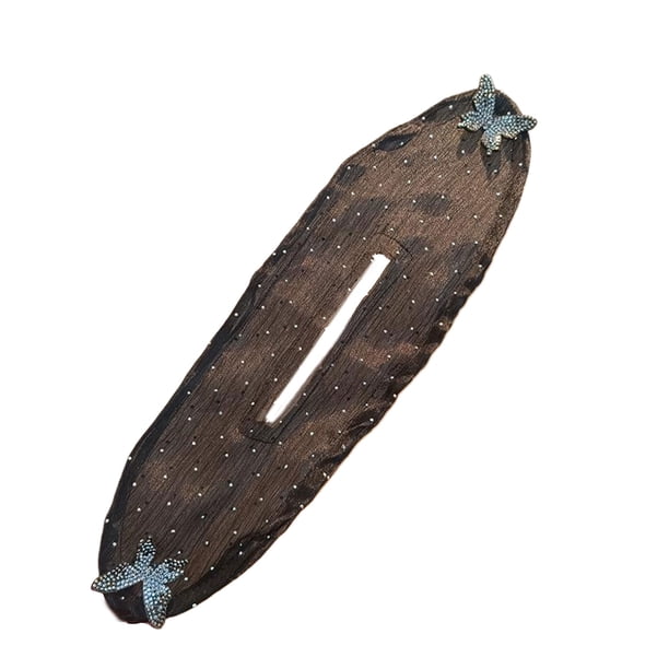 Minnieouse Moño de malla que muestra la corbata y la horquilla únicas para el cabello del temperamento de las mujeres para el accesorio del Accesorio para el cabello mariposa
