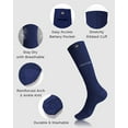 thumbnail image 4 of Venustas Heated Socks for Men Women with Batteries, 3D Half-Sole Heating, Rechargeable Electric Socks for Skiing, 4 of 7