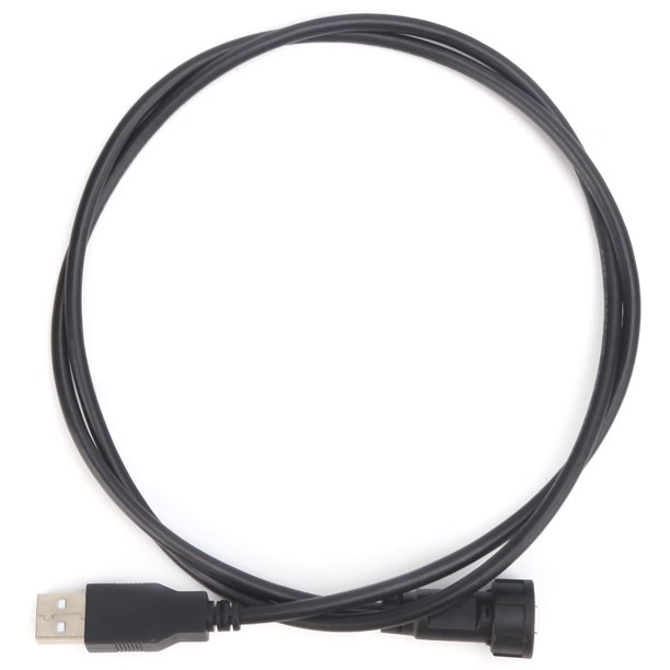 Conector USB a prueba de agua IP68 Snap 2.0 Macho Adaptadores de enchufe de montaje en panel Conector de suministros industriales E10MC-BA-M/U2-A-M para dispositivos IOT Equipos mecánicos(1M)