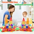 thumbnail image 4 of Magnetic Tiles Building Blocks Stem Toys for 3+ Year Old Boys and Girls Montessori Toys Toddler Kids Gifts Parents Approved Sensory Toys, 4 of 7