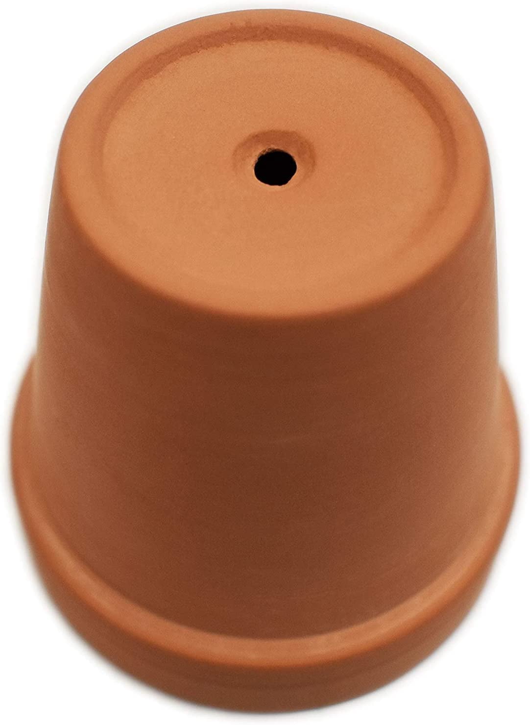 Set of 12 Terra Cotta Pots! Perfect for Vegetable or Flower Gardens! Measures - 3.75inx3.93in.d,x0.175in