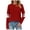 Red, variant on enyan Women Halloween Shirt Funny Pumpkin Ghost T-Shirts Long Sleeve Holiday Fall Tee Tops Women Halloween Shirts Black,S