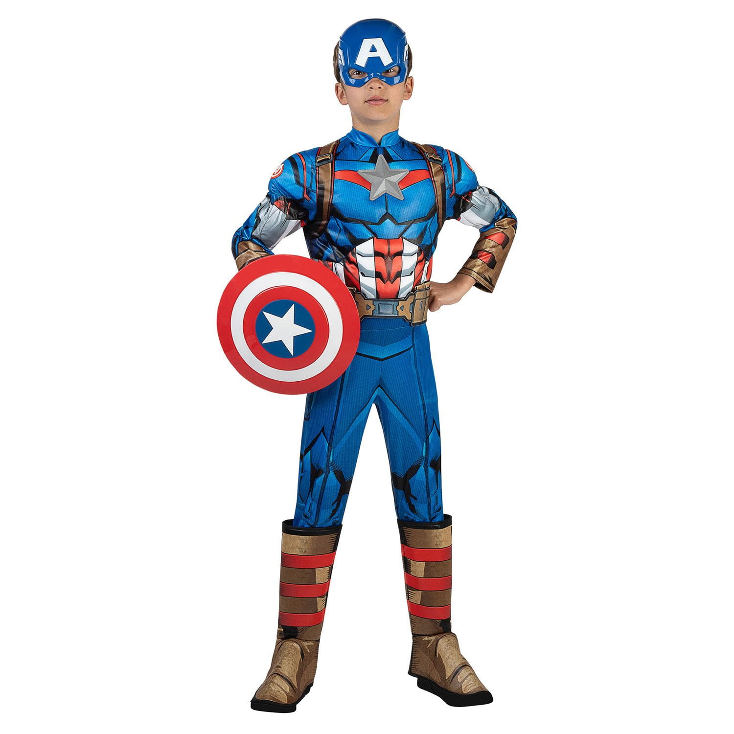 Marvel Captain America Kids Deluxe Costume — free download