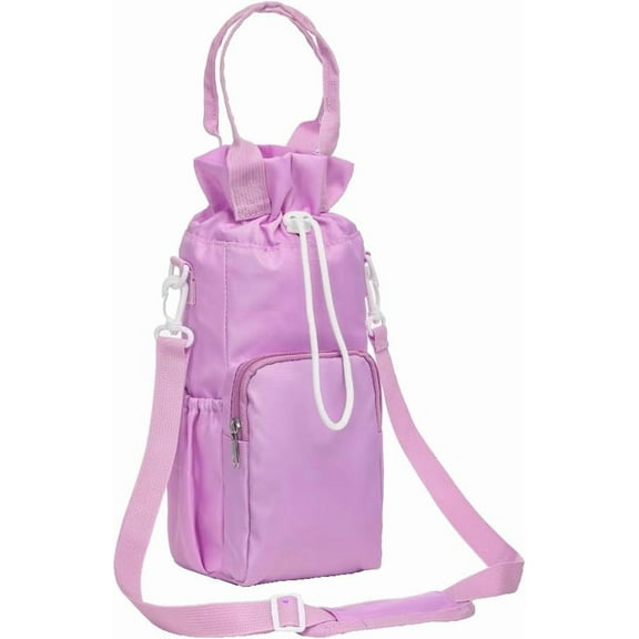 Water bottle holder, water bottle messenger bag, compatible with Stanley and Owala