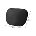 thumbnail image 3 of Luxury Car Headrest Pillow for Mercedes S-Class, Soft Suede Neck Support Cushion, All-Season Car Seat Comfort Pillow for Driving Fatigue Relief, Beige, 3 of 7
