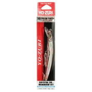 Yo-Zuri Crystal 3D Minnow 4-3/8, Silver/Black