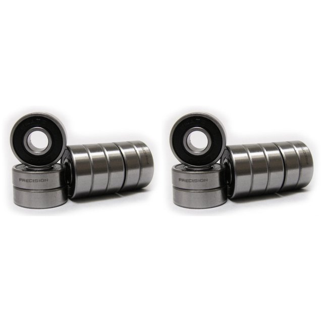 16 Skate ROLLER HOCKEY Bearings PRECISION ABEC 7 BLACK