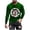 Green, variant on Mens Long Sleeve T Shirts Big and Tall Snowman Graphic Xmas Party Tee Tops Fashion Streetwear Tees Christmas Gifts Navy M